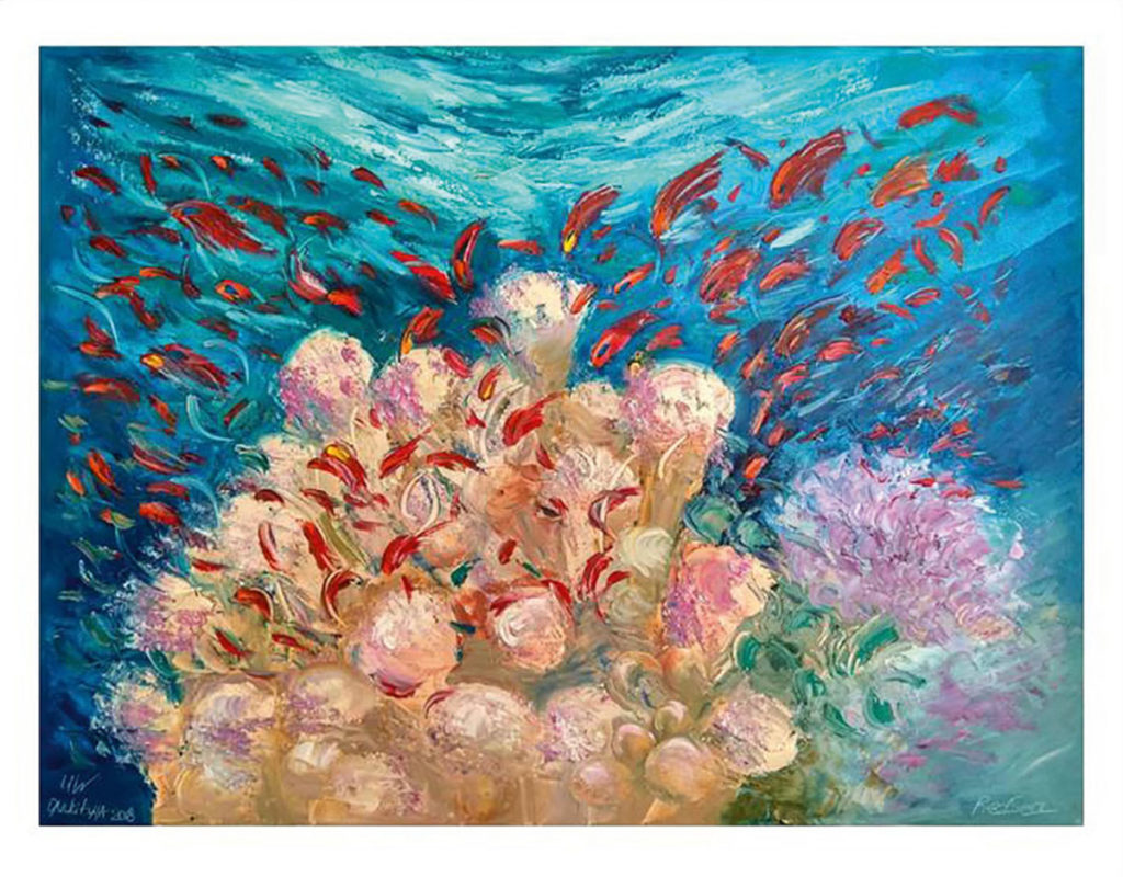 Fortgeschrittene wagen sich an Korallenblöcke, an denen die gesamte Fauna des Roten Meeres in seiner Farbenpracht zu sehen ist.