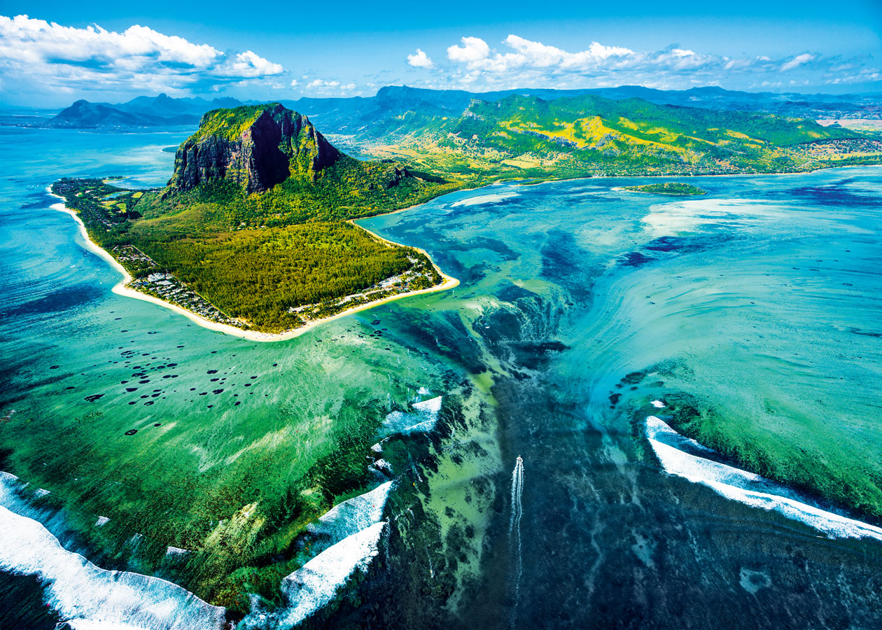 Blick auf den Le-Morne-Brabant-Berg im Südwesten Mauritius. (Foto: Myroslava/Fotolia)